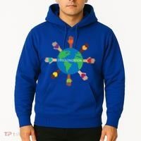 Decolonize African American Black History Month Love Earth Cute Gift Hoodie thumb 2