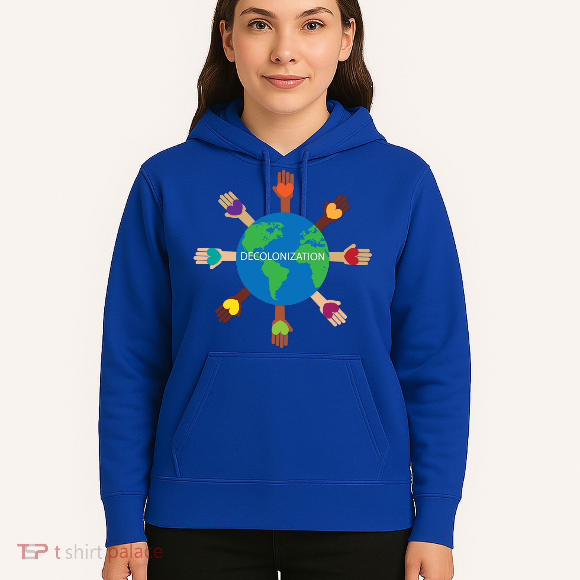 Decolonize African American Black History Month Love Earth Cute Gift Hoodie
