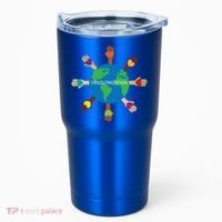 Decolonize African American Black History Month Love Earth Cute Gift Tumbler thumb 0