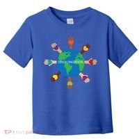 Decolonize African American Black History Month Love Earth Cute Gift Toddler T-Shirt thumb 0