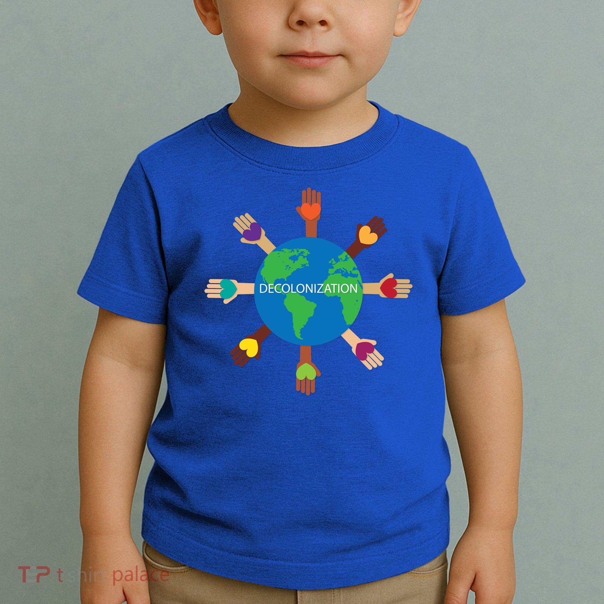 Decolonize African American Black History Month Love Earth Cute Gift Toddler T-Shirt