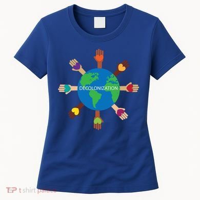 Decolonize African American Black History Month Love Earth Cute Gift Women's T-Shirt