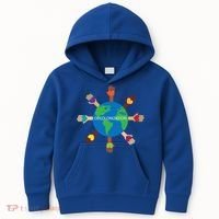 Decolonize African American Black History Month Love Earth Cute Gift Kids Hoodie thumb 0