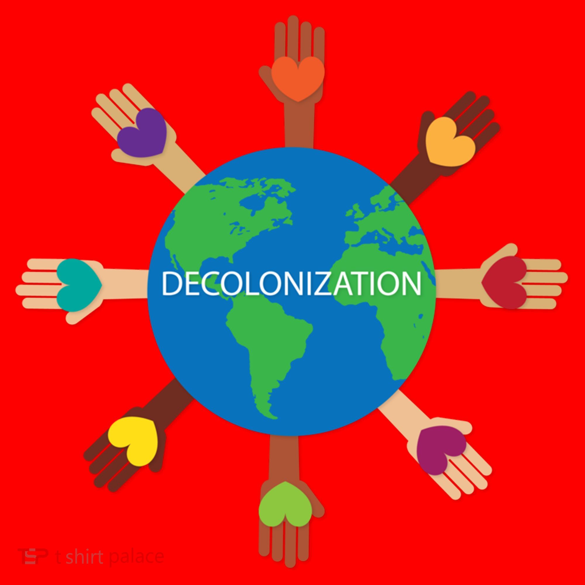 Decolonize African American Black History Month Love Earth Cute Gift Santa Hat