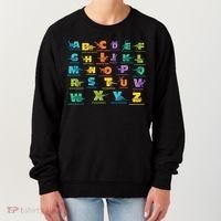 Dinosaurs Alphabet ABC Dino Identification Women's Sweatshirt thumb 0