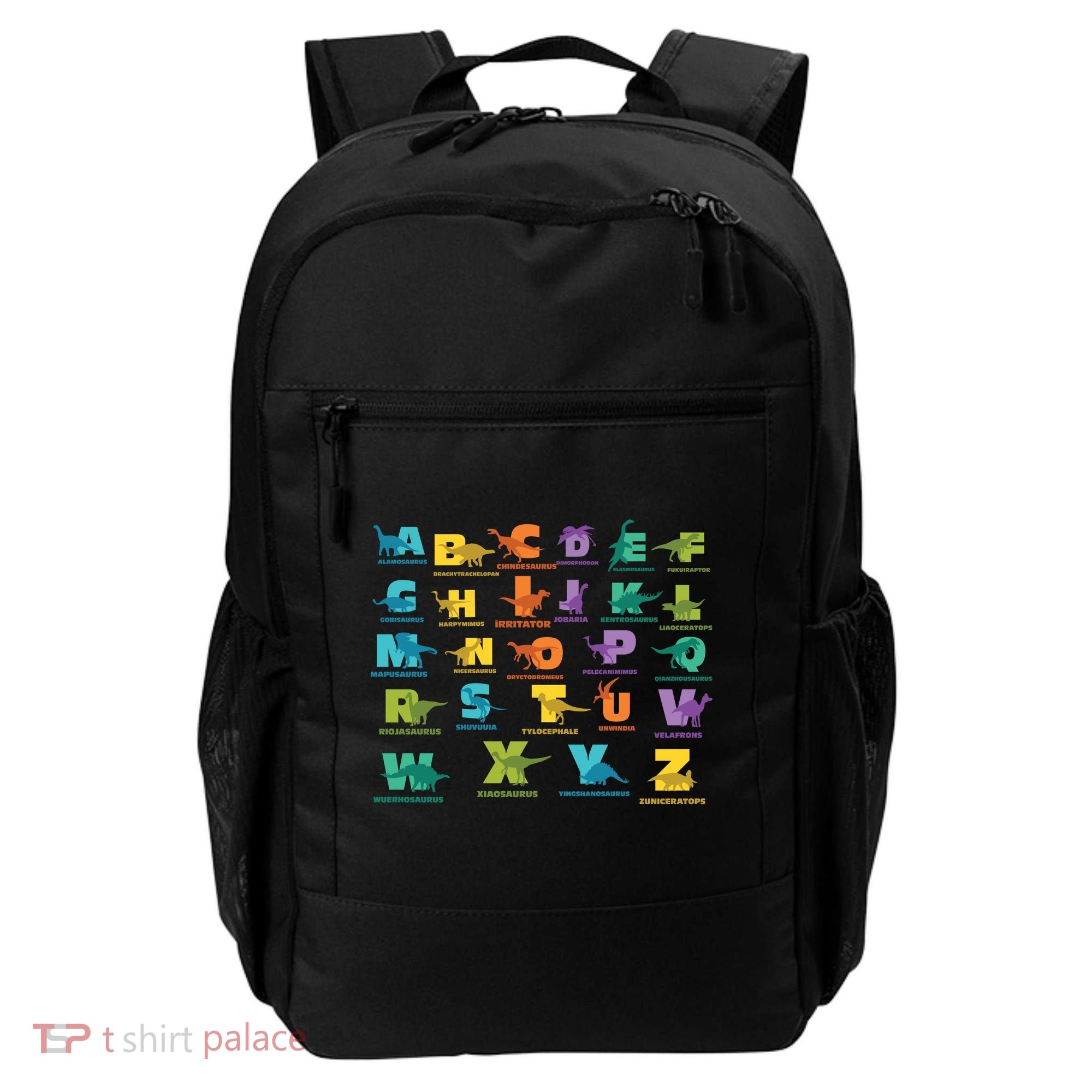 Dinosaurs Alphabet ABC Dino Identification Backpack