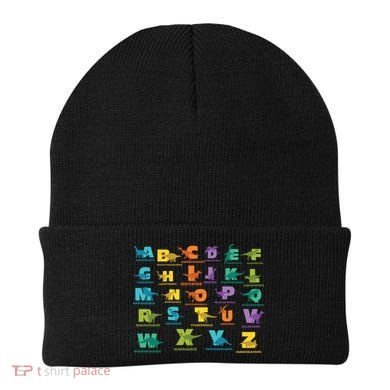 Dinosaurs Alphabet ABC Dino Identification Beanie