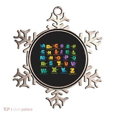 Dinosaurs Alphabet ABC Dino Identification Ornament