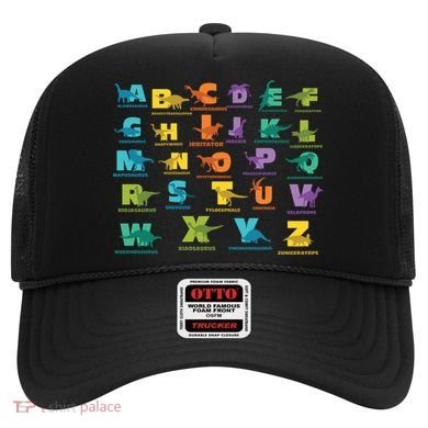 Dinosaurs Alphabet ABC Dino Identification Hat