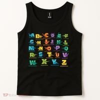 Dinosaurs Alphabet ABC Dino Identification Tank Top thumb 2