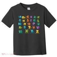 Dinosaurs Alphabet ABC Dino Identification Toddler T-Shirt thumb 0