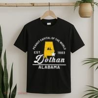 Dothan Alabama Al Vintage Peanut Capital Of The World Gift T-Shirt thumb 2