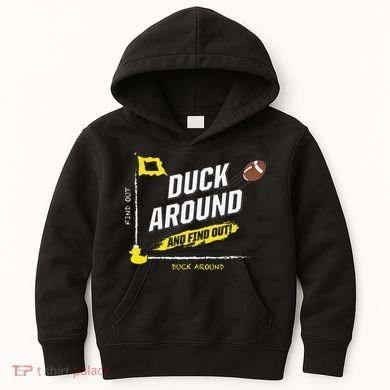 Duck Around And Find Out Kids Hoodie