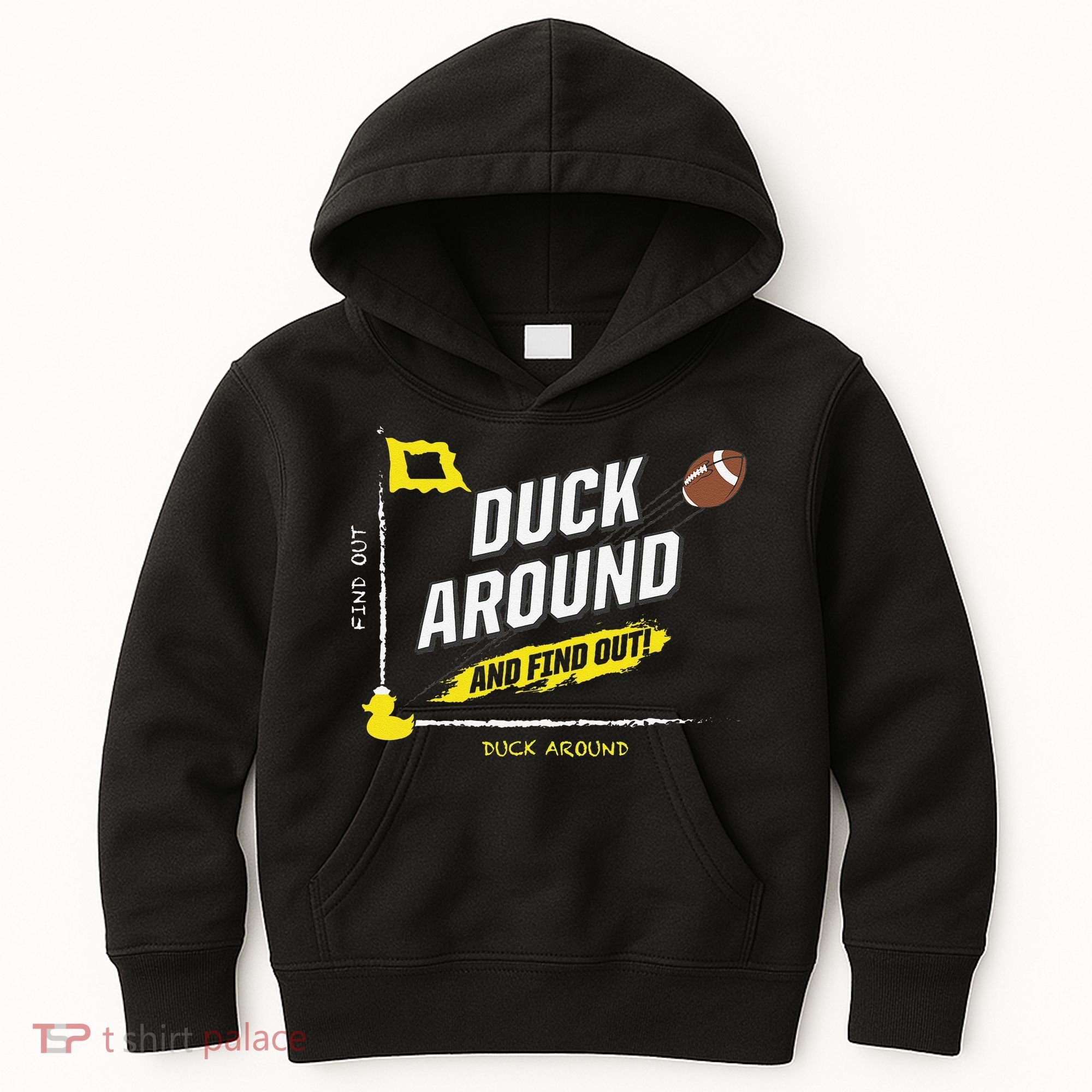 Duck Around And Find Out Kids Hoodie