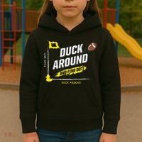 Duck Around And Find Out Kids Hoodie thumb 3