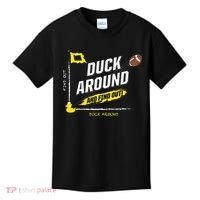 Duck Around And Find Out Kids T-Shirt thumb 0