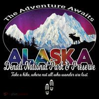 Denali Alaska Aurora Borealis National Park Hiker Souvenir Cute Gift Coffee Mug thumb 5