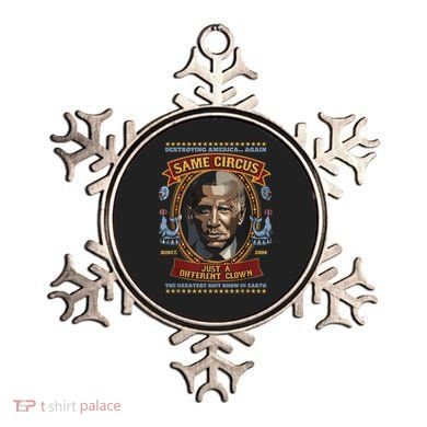 Destroying America Again Same Circus Just Different Clown Ornament