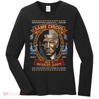 Destroying America Again Same Circus Just Different Clown Women's Long Sleeve Shirt thumb 0