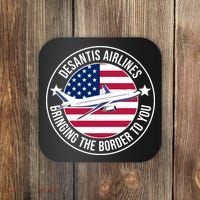 Desantis Airlines American Flag Political Coaster thumb 0