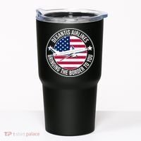 Desantis Airlines American Flag Political Tumbler thumb 0