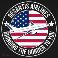 Desantis Airlines American Flag Political Mousepad thumb 1