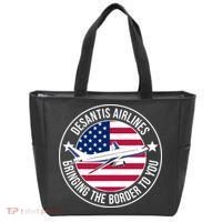 Desantis Airlines American Flag Political Tote Bag thumb 0
