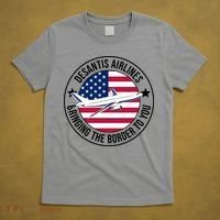 Desantis Airlines American Flag Political T-Shirt thumb 5
