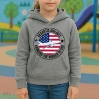 Desantis Airlines American Flag Political Kids Hoodie thumb 3
