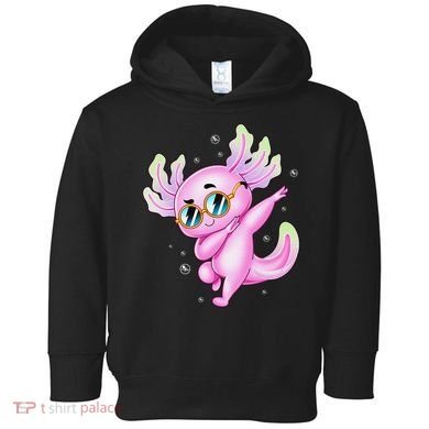 Dabbing Axolotl Ambystoma Mexicanum Mexican Walking Fish  Toddler Hoodie