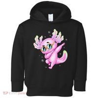 Dabbing Axolotl Ambystoma Mexicanum Mexican Walking Fish  Toddler Hoodie thumb 0