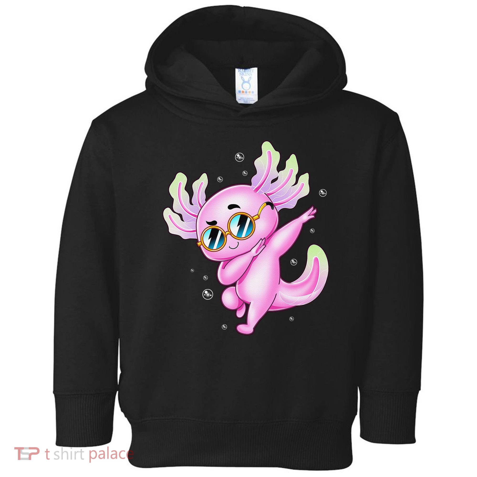 Dabbing Axolotl Ambystoma Mexicanum Mexican Walking Fish  Toddler Hoodie