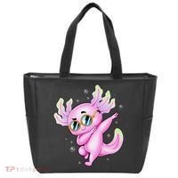 Dabbing Axolotl Ambystoma Mexicanum Mexican Walking Fish  Tote Bag thumb 0