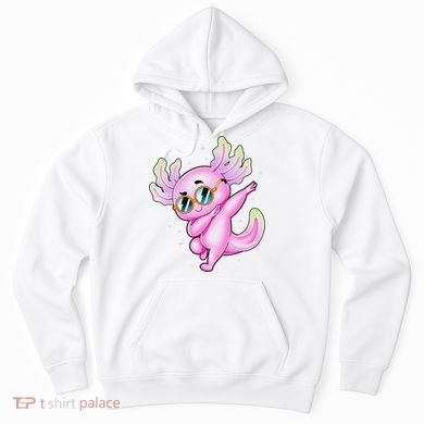 Dabbing Axolotl Ambystoma Mexicanum Mexican Walking Fish  Hoodie