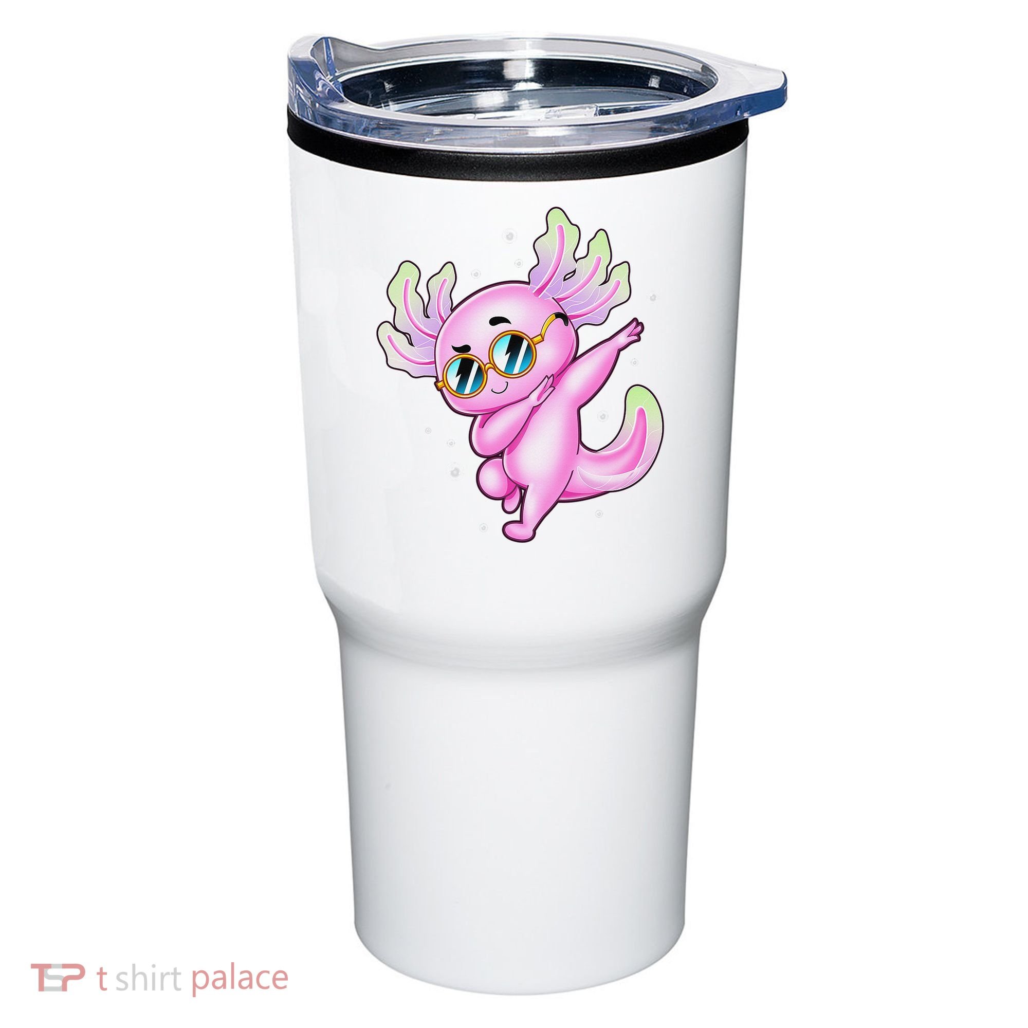 Dabbing Axolotl Ambystoma Mexicanum Mexican Walking Fish  Tumbler