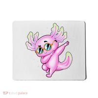 Dabbing Axolotl Ambystoma Mexicanum Mexican Walking Fish  Mousepad thumb 0