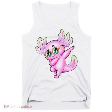 Dabbing Axolotl Ambystoma Mexicanum Mexican Walking Fish  Tank Top