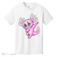 Dabbing Axolotl Ambystoma Mexicanum Mexican Walking Fish  Kids T-Shirt thumb 0