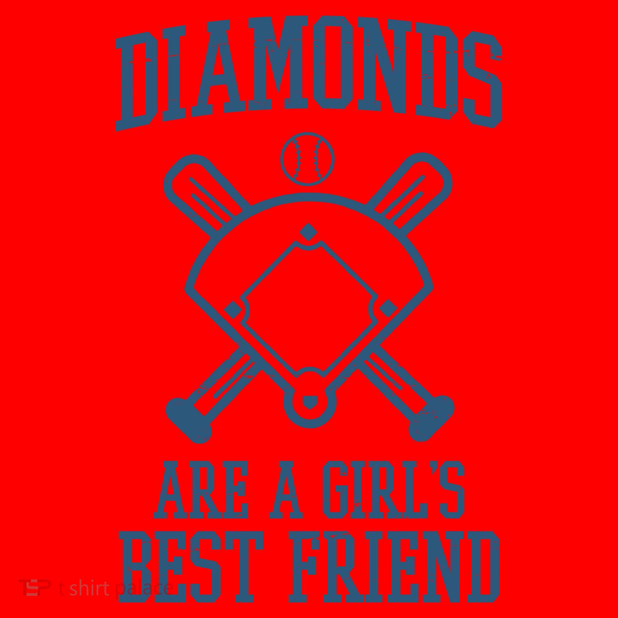 Diamonds Are A Girls Best Friend Funny Baseball Santa Hat