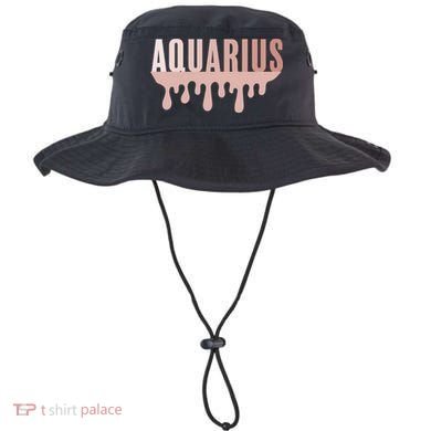 Dripping Astrology Aquarius Gift Bucket Hat
