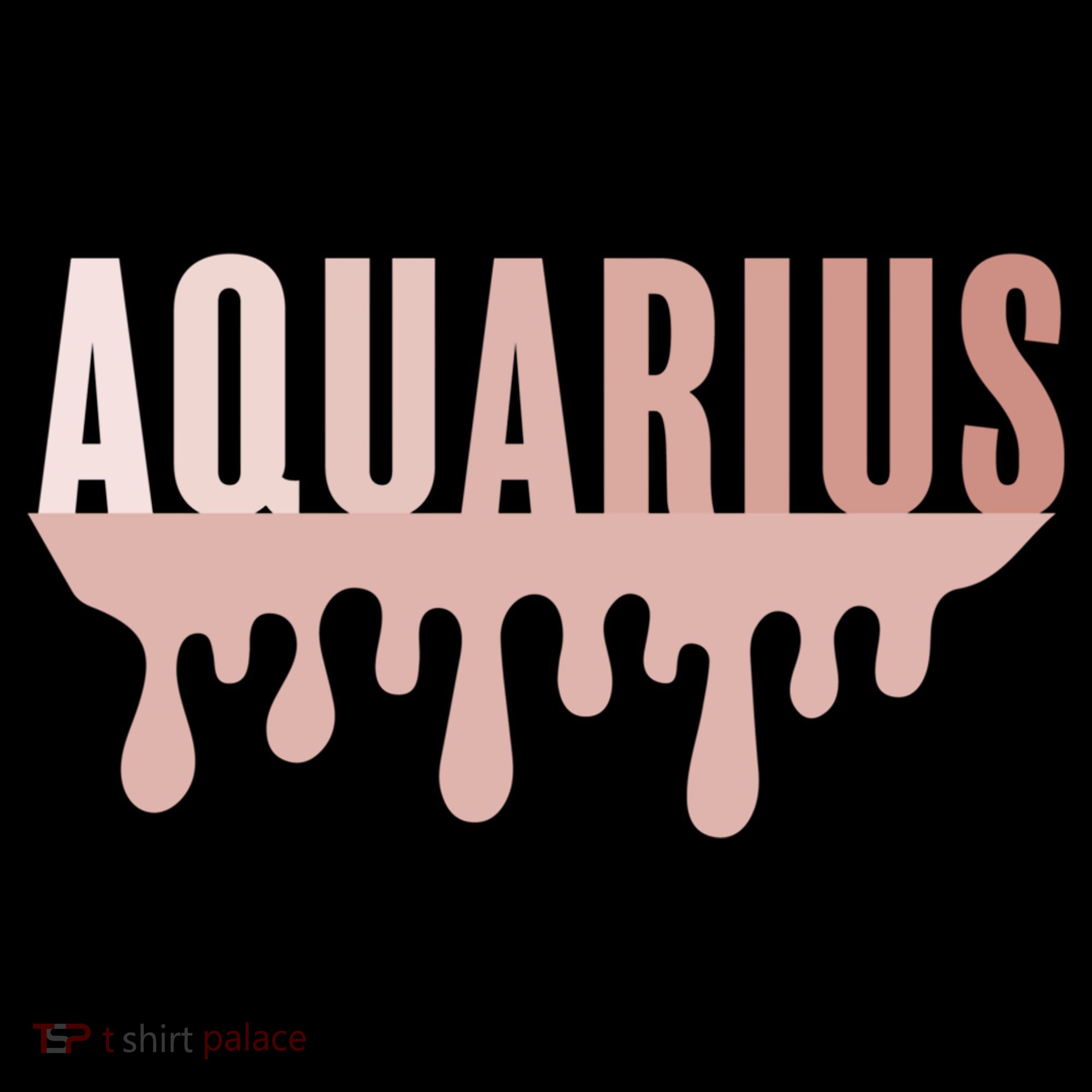 Dripping Astrology Aquarius Gift Bucket Hat