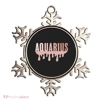 Dripping Astrology Aquarius Gift Ornament