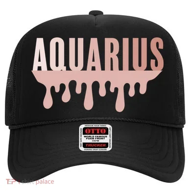 Dripping Astrology Aquarius Gift Hat