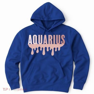 Dripping Astrology Aquarius Gift Hoodie