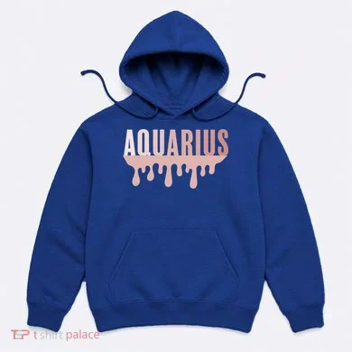 Dripping Astrology Aquarius Gift Hoodie