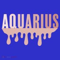 Dripping Astrology Aquarius Gift Sweatshirt thumb 3