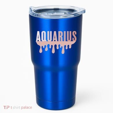 Dripping Astrology Aquarius Gift Tumbler