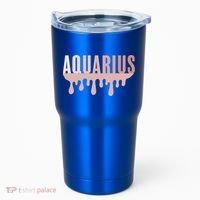 Dripping Astrology Aquarius Gift Tumbler thumb 0