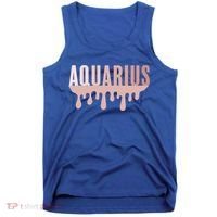 Dripping Astrology Aquarius Gift Tank Top thumb 0