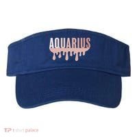 Dripping Astrology Aquarius Gift Visor thumb 0